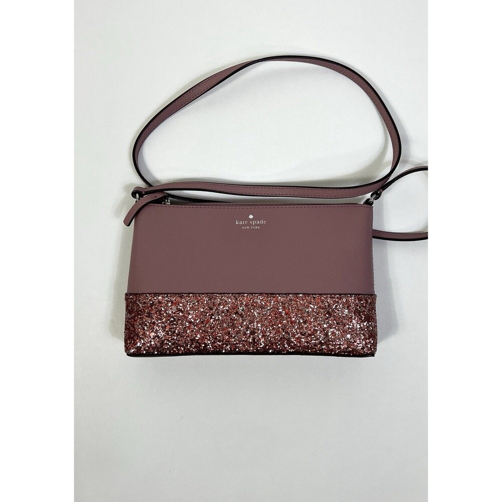 Kate Spade Greta Court Ramey Dusty Peony Small Crossbody Handbag!